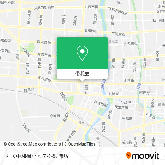 西关中和街小区-7号楼地图