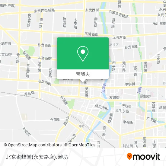 北京蜜蜂堂(永安路店)地图