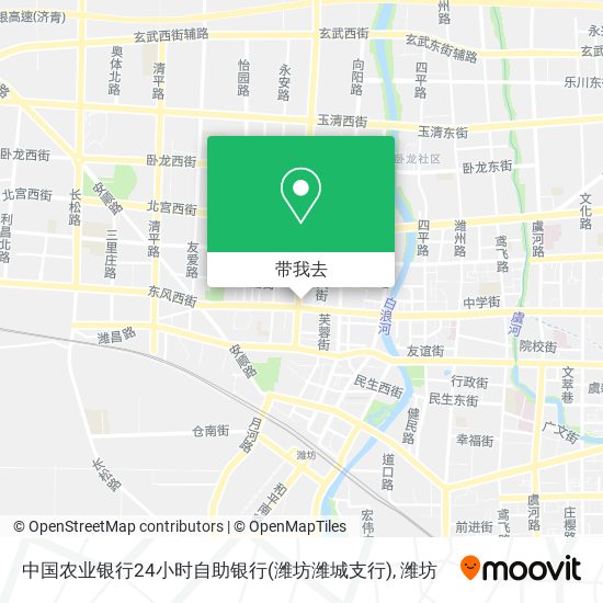 中国农业银行24小时自助银行(潍坊潍城支行)地图