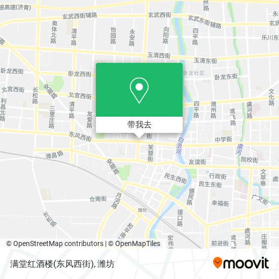 满堂红酒楼(东风西街)地图