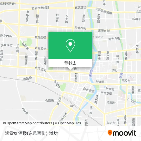 满堂红酒楼(东风西街)地图