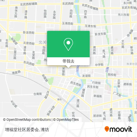 增福堂社区居委会地图