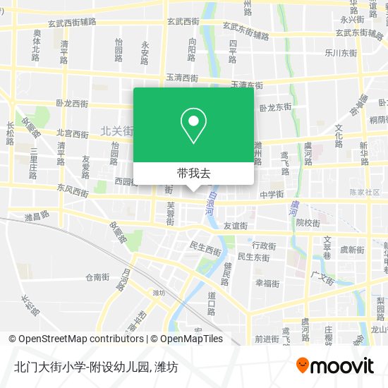 北门大街小学-附设幼儿园地图