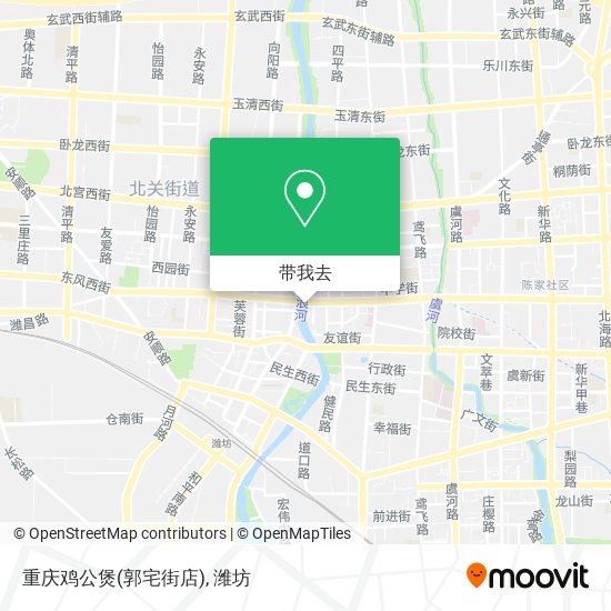 重庆鸡公煲(郭宅街店)地图