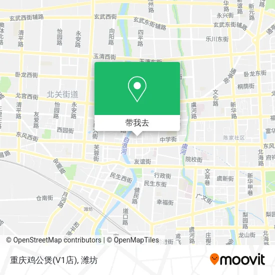 重庆鸡公煲(V1店)地图