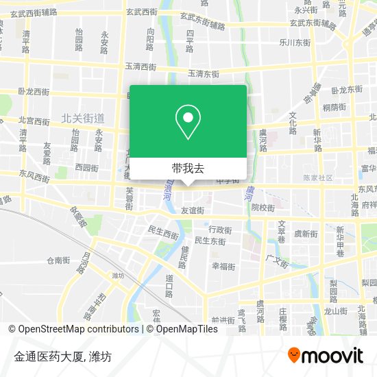 金通医药大厦地图