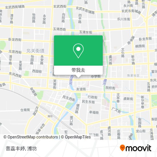 普蕊丰婷地图