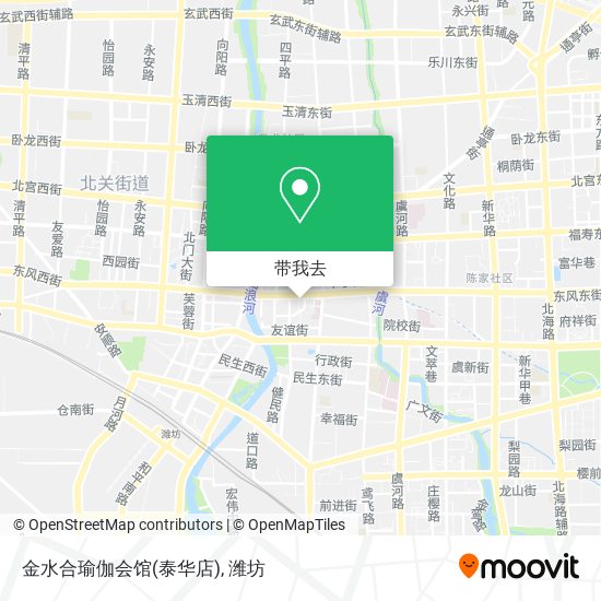 金水合瑜伽会馆(泰华店)地图