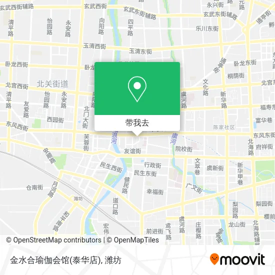 金水合瑜伽会馆(泰华店)地图