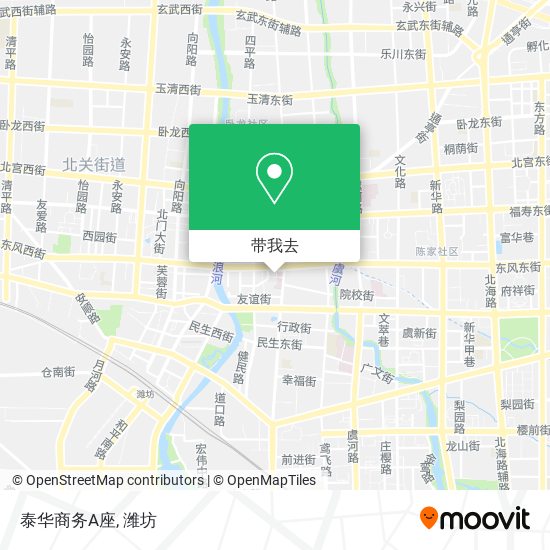 泰华商务A座地图