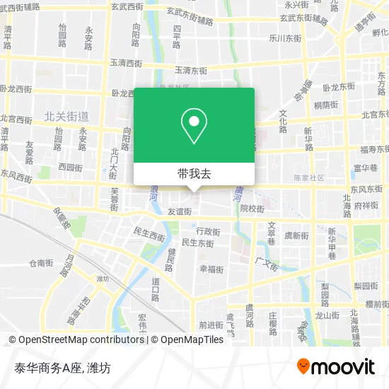 泰华商务A座地图