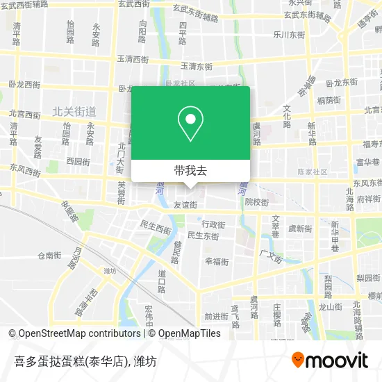 喜多蛋挞蛋糕(泰华店)地图