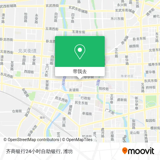 齐商银行24小时自助银行地图