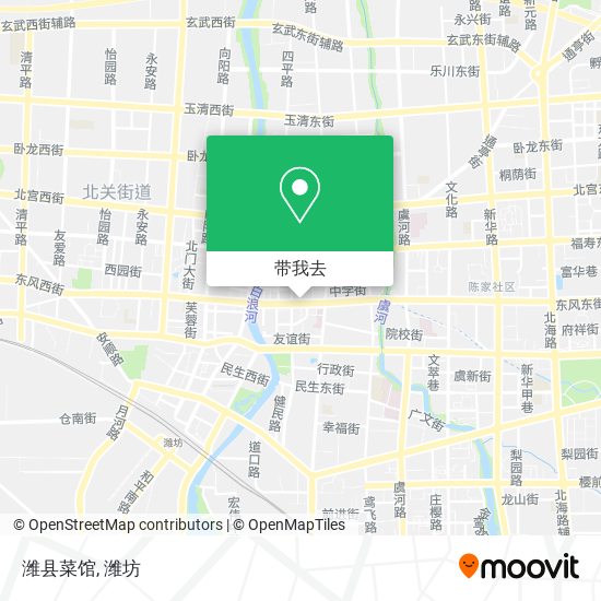 潍县菜馆地图