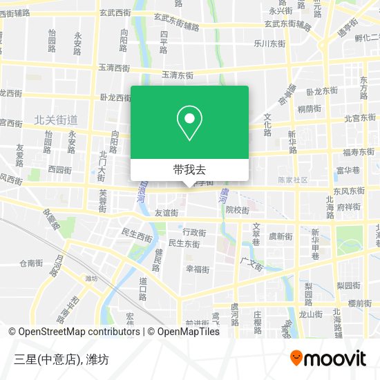 三星(中意店)地图