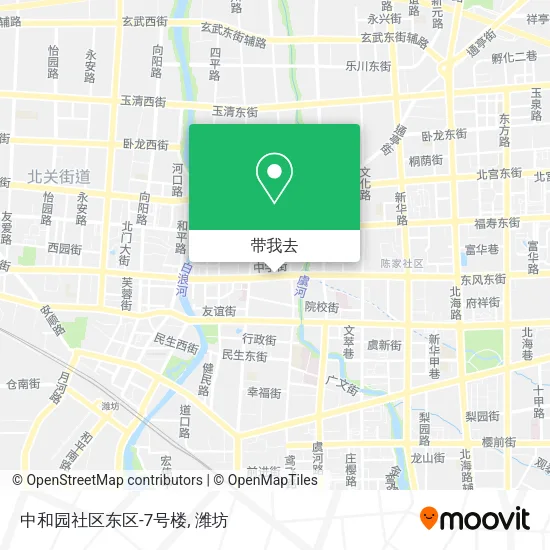 中和园社区东区-7号楼地图