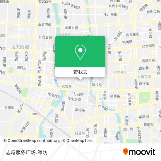 志愿服务广场地图