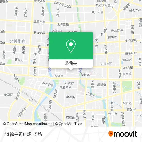 道德主题广场地图