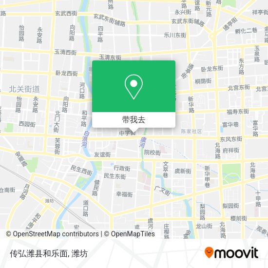 传弘潍县和乐面地图