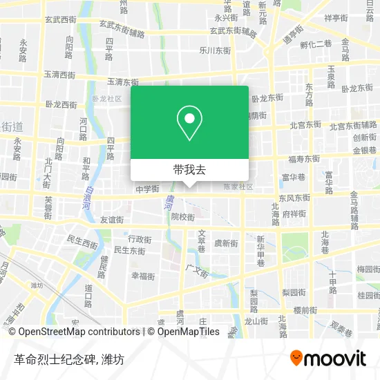 革命烈士纪念碑地图