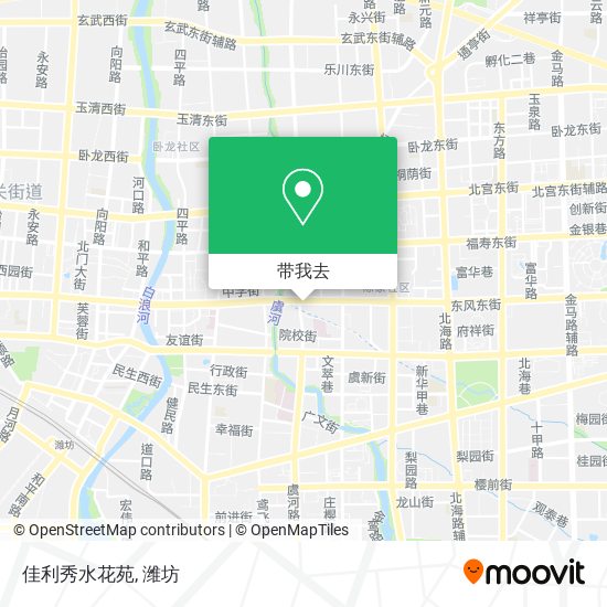 佳利秀水花苑地图