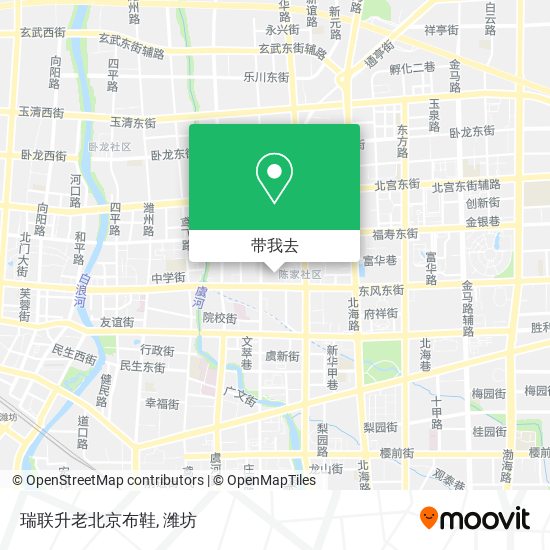 瑞联升老北京布鞋地图