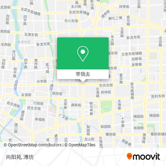 向阳苑地图