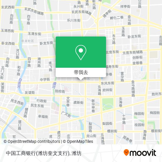 中国工商银行(潍坊奎文支行)地图