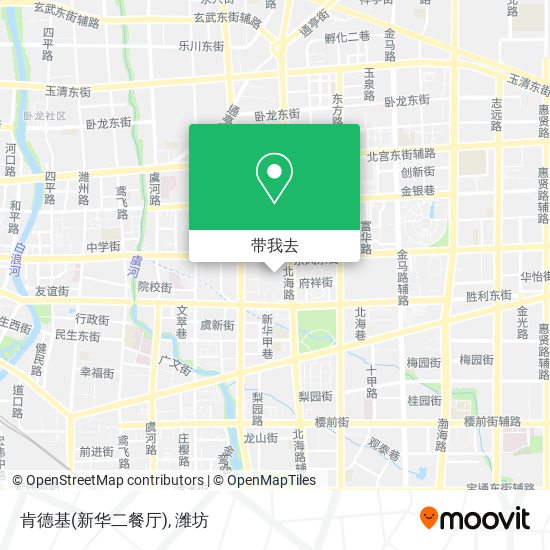 肯德基(新华二餐厅)地图