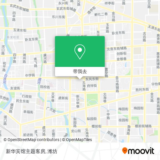 新华宾馆主题客房地图