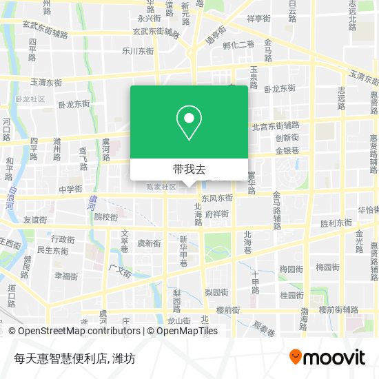 每天惠智慧便利店地图