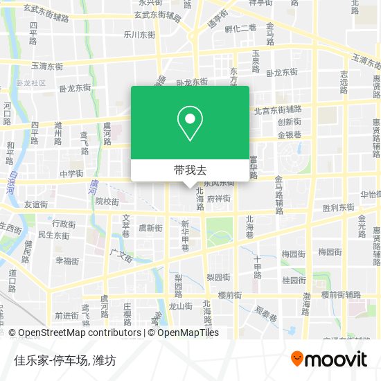 佳乐家-停车场地图