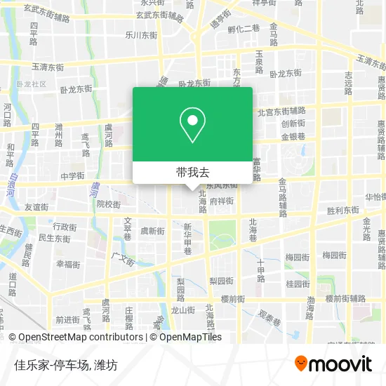 佳乐家-停车场地图
