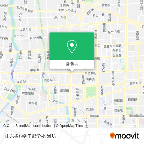 山东省税务干部学校地图