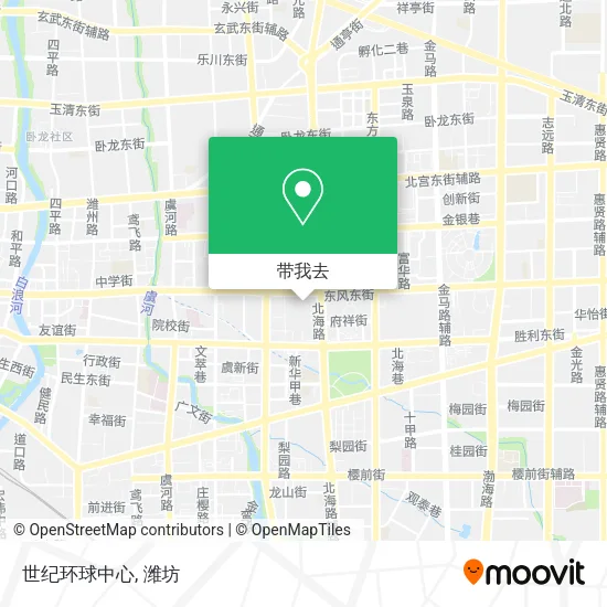 世纪环球中心地图
