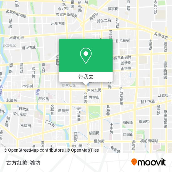 古方红糖地图