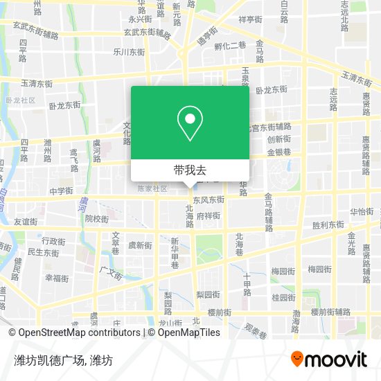 潍坊凯德广场地图