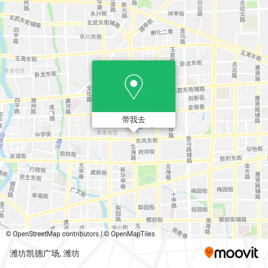 潍坊凯德广场地图