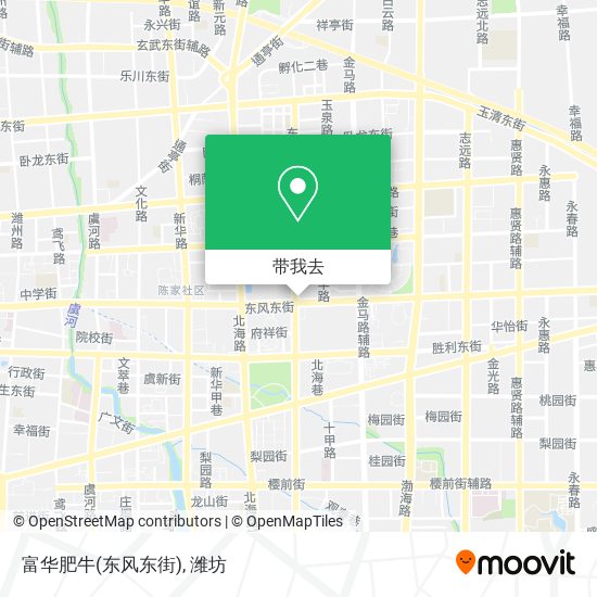 富华肥牛(东风东街)地图