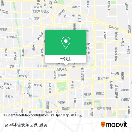富华冰雪欢乐世界地图