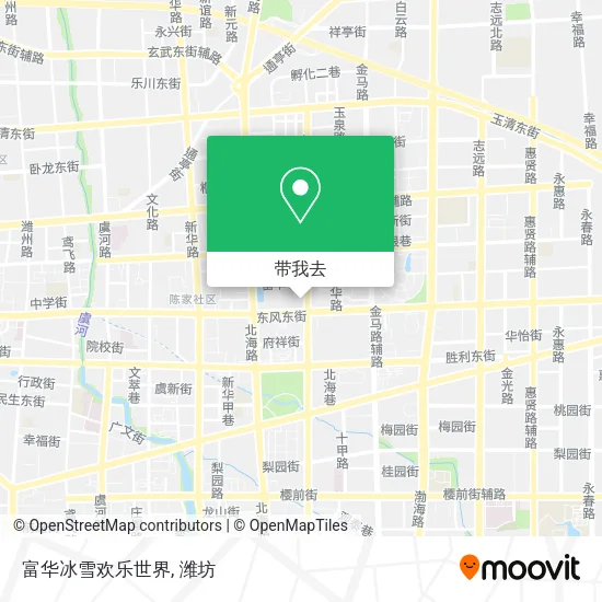 富华冰雪欢乐世界地图