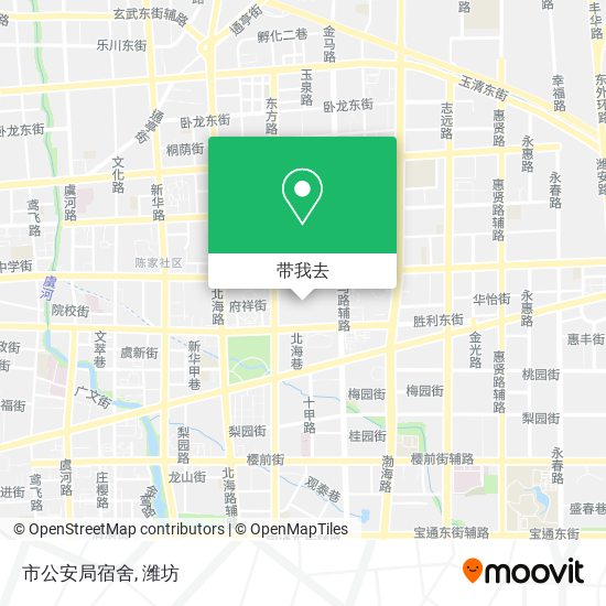市公安局宿舍地图