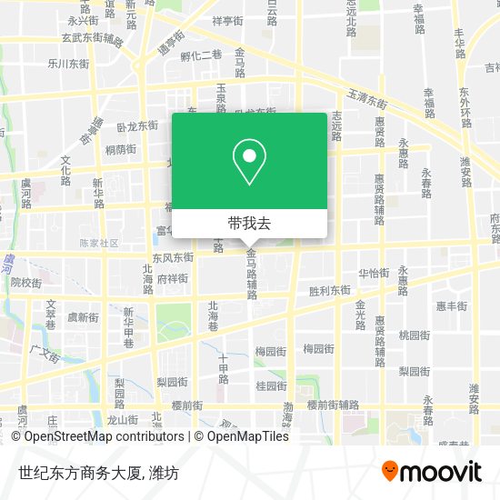 世纪东方商务大厦地图