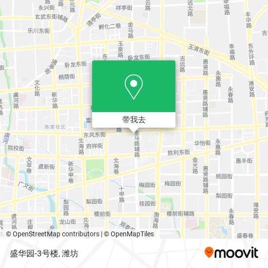 盛华园-3号楼地图