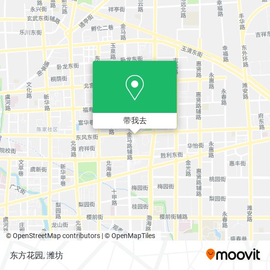 东方花园地图