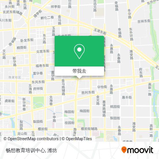 畅想教育培训中心地图