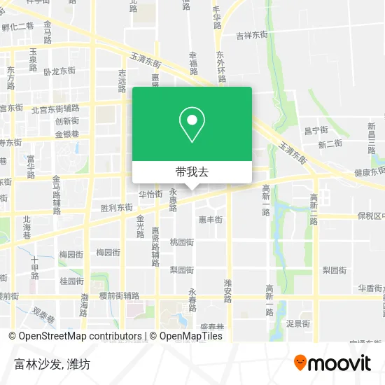 富林沙发地图
