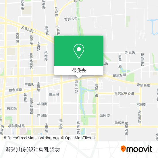 新兴(山东)设计集团地图