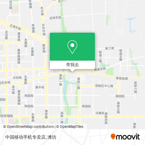 中国移动手机专卖店地图