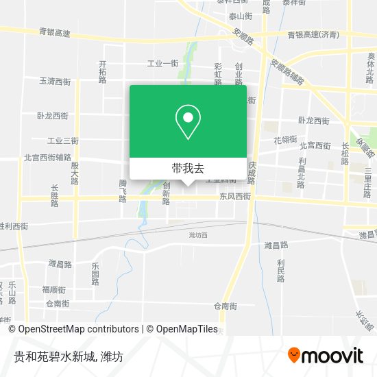 贵和苑碧水新城地图